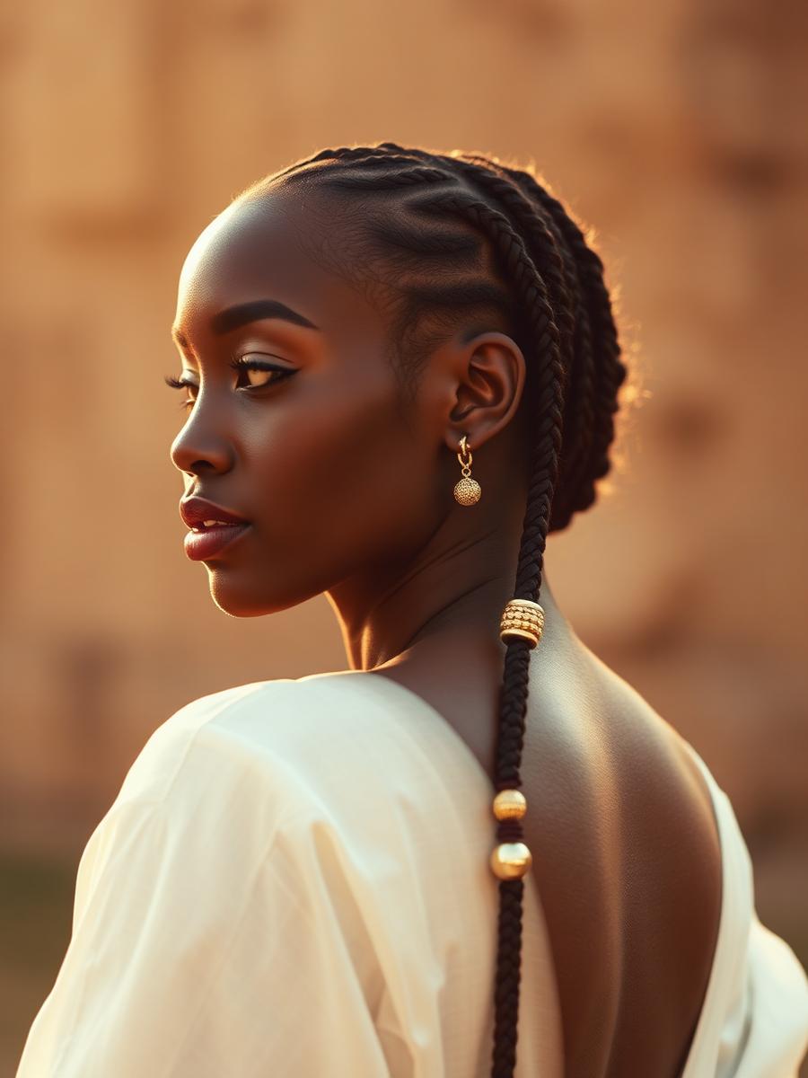African hair braiding style 6 by Jojo's in Bryan, TX
